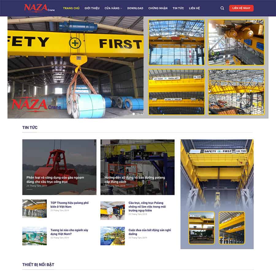 Web mẫu xây dựng 06